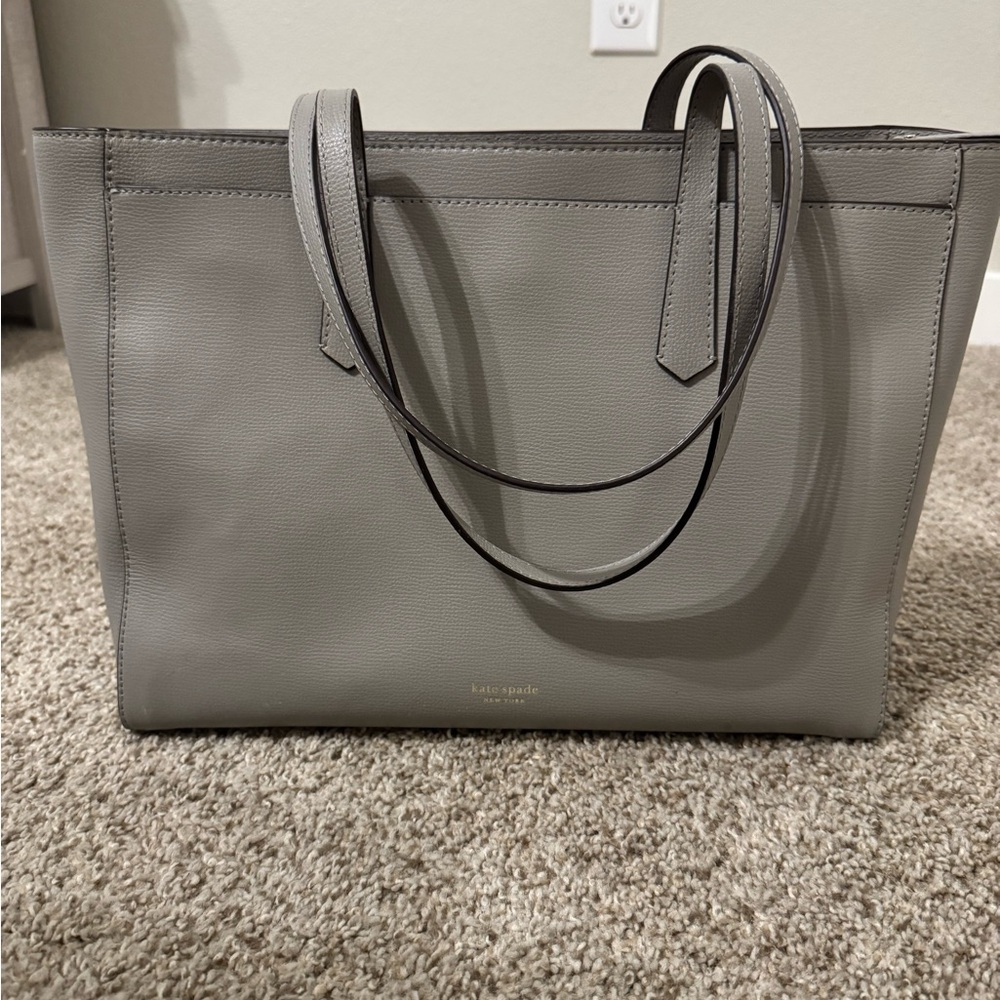 Gray Kate Spade Computer/Work Tote - image 8